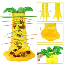 将图片加载到图库查看器,Multiplayer Tabletop Climbing Monkeys Game – Fun Interactive Parent-Child Board Game, Educational Rolling Monkey Toy for Kids