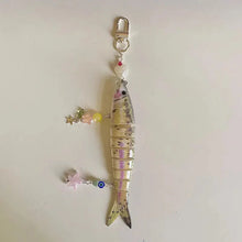 Load image into Gallery viewer, Handmade Fish Keychain, Gift For Fishing Enthusiasts
