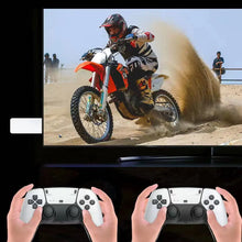 Load image into Gallery viewer, M15 Game Stick Mini TV Handheld Game Console Wireless Gamepads Video Game 128G 30000+ Retro Game HD Output Two-player for PS1 Et