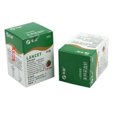 Load image into Gallery viewer, 100pcs Disposable Blood taking Needles 28G Blood Collection Lancet Painless Lancing Device for Diabetes Accessory