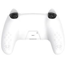 Load image into Gallery viewer, PlayVital Silicone Cover w/Joystick Caps and Sticker for ps5 Controller, for ps5 Charging Dock - Sweetheart Kitty Black
