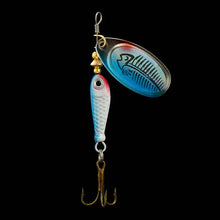 Load image into Gallery viewer, Rotating Metal Spinner Fishing Lure 9.1g 7cm β Sequin Hard Bait with Treble Hook for Bass, Pike, Carp & Trout