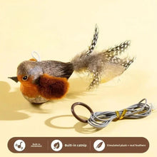 Load image into Gallery viewer, Interactive Bird Toy for Cats – Realistic Sounding Catnip Teaser Toy for Indoor Play & Exercise