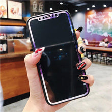 Load image into Gallery viewer, Flowers Screen Protector For iPhone 11 12 13 Pro Max Soft Edge Tempered Glass For iPhone XS MAX XR 13mini Lovely Protect Film Floral Design Tempered Glass Screen Protector For iPhone