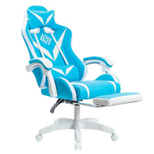 将图片加载到图库查看器,135 Degrees Gaming Chair RGB Light Office Chair Bluetooth Speaker Gamer Computer Chair Ergonomic Swivel 2 Point Massage Recliner