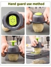 Load image into Gallery viewer, Vegetable Chopper Multifunctional Grater Cutter Kitchen Accessories Manual Fruit Slicer Potatos Shredders Cheese Onions Slicers