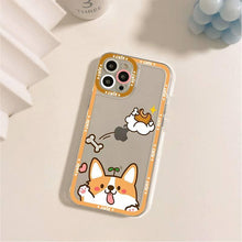 Load image into Gallery viewer, Cute Puppy Phone Case For Iphone 11 12 13 Mini Pro Max 14 Pro Max Case Shell Butt Squishy Fidget Toys Phone Case For Iphone