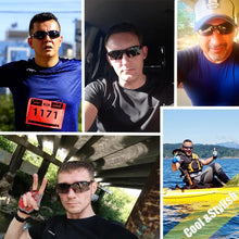 将图片加载到图库查看器,COMAXSUN Professional Polarized Cycling Glasses Bike Bicycle Goggles Outdoor Sports Sunglasses UV 400 2 Style