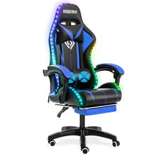 将图片加载到图库查看器,High Quality Gaming Chair RGB Light Office Chair Gamer Computer Chair Ergonomic Swivel Chair 2 Point Massage Gamer Chairs