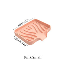 Load image into Gallery viewer, Silicone Drain Soap Dish - Anti-Slip Sink Tray for Kitchen & Bathroom