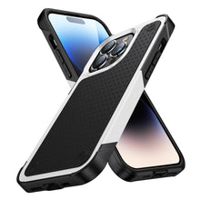 Load image into Gallery viewer, Business Black Shockproof Armor Case for iPhone 14 Pro Max 14 Plus 13 12 Hard Cover Heavy Duty Case Shockproof Ultra-Slim Non-slip iPhone Powerful Protective Phone Case for iPhone