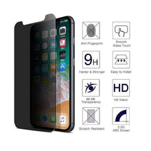 Load image into Gallery viewer, 3PCS Anti-spy Protective Tempered Glass for IPhone 11 12 13 14 Pro Max 12 Mini X XS XR 6 6S 7 8 Plus Privacy Screen Protectors Anti-Spy HD Tempered Glass Shatterproof Shockproof Screen Protector
