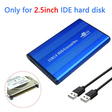 Load image into Gallery viewer, USB to SATA IDE HDD SSD 2.5/3.5 inch Adapter Hard Drive Enclosure USB3.0 Case HD External Solid State Hard Disk Box Adapter