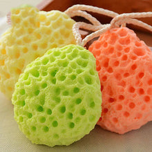 Load image into Gallery viewer, Honeycomb Baby Bath Sponge Brush for Newborn Kids