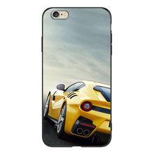 Load image into Gallery viewer, Cute Cover Soft Silicone Print Cars Print Phone Case For Iphone 5s 5 S Se 2016 4.0" Case Phone Cover On Iphone 6s 6 S Plus Funda Bumper Black Case Sport Race Car