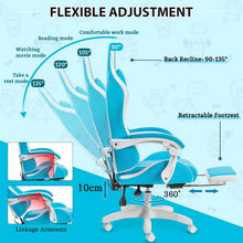将图片加载到图库查看器,High Quality Gaming Chair RGB Light Office Chair Gamer Computer Chair Ergonomic Swivel Chair 2 Point Massage Gamer Chairs