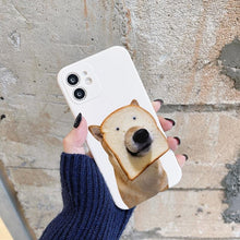 将图片加载到图库查看器,Cute and Funny Puppy Phone Case For iPhone 13 14 11 12 Pro Max XS XR 7 8 Plus Creative Shockproof Soft Silicone Phone Cover Flexible Silicone Dog Pattern Cute Phone Case