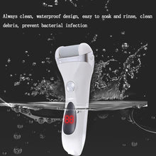 将图片加载到图库查看器,Electric Foot File Grinder Dead Dry Skin Callus Remover Rechargeable Feet Pedicure Tool Foot Care Tools for Hard Cracked Clean01