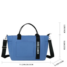 Load image into Gallery viewer, Nylon Fabric Shoulder Bag Casual Large Capacity Versatile Crossbody Bag Daily Commuting Tote Bag