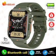 Load image into Gallery viewer, 2024 New 1.95 Outdoor Military Man Smart Watch Men Bluetooth Call Smartwatch Men For Android IOS IP68 Waterproof Ftiness Watches