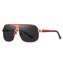Load image into Gallery viewer, BARCUR Polarized Sunglasses for Men – Trendy UV400 Gradient Lens Oval Comfortable Frame Sports Driving Hiking Fishing Outdoor Fashion Eyewear with Durable Stainless Steel Frame – Casual Apparel Accessory Gift for Him