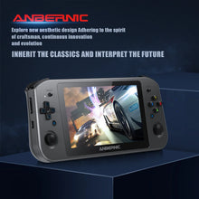 Load image into Gallery viewer, ANBERNIC Win600 PC Games Handheld AMD 3020e/3050e 5.94 Inch IPS Screen Office Video Game Console Windows 10 WiFi5 Pocket Laptop