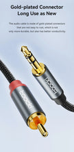 将图片加载到图库查看器,Toocki Jack 3.5 to 2 RCA Aux Cable 3.5mm Jack to 2RCA Male Splitter Audio Wire for TV PC Amplifier Home Theater DVD Speaker Cord