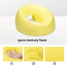 将图片加载到图库查看器,Face Down Memory Foam Pillow – Ergonomic Desk Nap & Massage Pillow for Prone Resting, Travel & Home Use