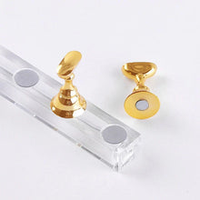 Load image into Gallery viewer, Magnetic Nail Holder Set - 5/30pcs False Nail Tip Practice Stand with Crystal Base