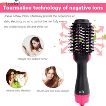 Load image into Gallery viewer, 4-in-1 Hair Dryer Brush – Straightener Curler Volumizer