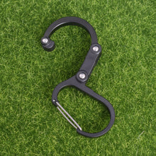 Load image into Gallery viewer, Hybrid Gear Clip - Carabiner Rotating Hook Clip Non-Locking Strong Clips for Camping Fishing Hiking Travel Backpack Out