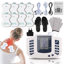 Load image into Gallery viewer, Electronic Pulse Massager Acupuncture EMS Tens Muscle Stimulator Microcurrent Low Frequency Slimming Massage Machine Health Care