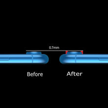 Load image into Gallery viewer, Camera Protection Ring with Metal Camera Protection Film For iPhone XR Metal Camera Protector Ring Circle Compatible with iPhone XR Aluminum Alloy Back Lens Protective Glass Cover