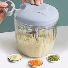 Load image into Gallery viewer, Home Kitchen Manual Ginger Grinder Garlic Mud Splasher Multifunctional Vegetable Cutter Handheld Meat Grinder Modern Minimalist