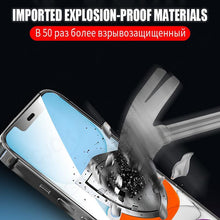 Load image into Gallery viewer, 9D Full Cover Tempered Glass For iPhone 14 Plus 13 12 11 Pro Max mini Screen Protector iPhone X XR XS Max Protective Film 9H Tempered Glass Film Case-Friendly Screen Protector for iPhone