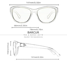 Load image into Gallery viewer, BARCUR Polarized Men’s Fashion Sunglasses – Elliptical Gradient TAC Lens with UV400 Protection – Lightweight Stainless Steel Frame Stylish Summer Eyewear for Travel Driving & Outdoor Gift Occasions
