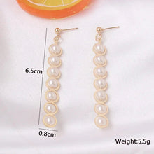 Load image into Gallery viewer, White Flower & Butterfly Dangle Earrings β Acrylic Pearl Heart Jewelry