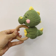 将图片加载到图库查看器,Baby Security Blanket Towel Feeding Bib Soft Towel Cotton Burping Cloth Infant Shower Gift Knitted Lovely Animal Rattle Sleep To