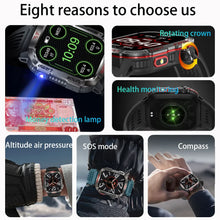 Load image into Gallery viewer, New For Huawei Xiaomi Military GPS Smart Watch Men Flashlight Compass Waterproof Outdoor Sport Tracker Bluetooth Call Smartwatch