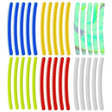 Load image into Gallery viewer, Car Wheel Hub Reflective Stripes Stickers – Night Safety Tire Rim Decals, Waterproof Warning Tape for Vehicle Decoration