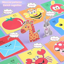 Load image into Gallery viewer, 48Pcs Kids Craft Paper Cut Book - DIY Cartoon Scrapbooking & Educational Toys