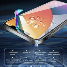 Load image into Gallery viewer, 2PCS Hydrogel Silicone Screen Protector Full Glue Cover Sticker Film For iPhone 12 XS Max XR For iphone 13 X 7 8 6S 11 pro max Hydrogel Protective Film Transparent Soft Screen Protectors