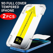 将图片加载到图库查看器,2pcs Full Cover Screen Protector For iPhone 11 12 13 PRO MAX Privacy Glass For iPhone 14 Pro XS Max XR 13 12 mini Tempered Glass Tempered Glass Screen Protector Film 9H Hardness Anti Scratch Screen Protector