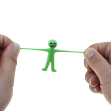 将图片加载到图库查看器,10Pcs Novelty Stretchy Stretch Toy Cute Colorful Yellow Stress Relief Stretchy Fidget Gifts TPR Soft Plastic Creative Doll Toy