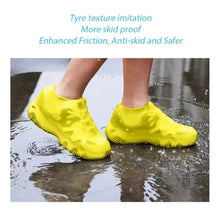 Load image into Gallery viewer, Reusable Silicone Waterproof Shoe Covers – Non-Slip Rain Boot Overshoes