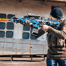 将图片加载到图库查看器,M416 Electric Gel Ball Blaster Toy Gun – Rechargeable Outdoor Shooting Toy for Kids & Adults, Sound and Light Effects