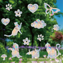 将图片加载到图库查看器,Rainbow Suncatcher Window Stickers – PVC Prism Decals