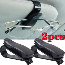 将图片加载到图库查看器,Universal Car Auto Sun Visor Glasses Box Sunglasses Clip Card Ticket Holder Fastener Pen Case Eyeglasses Clips Accessories