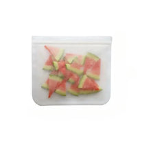 Load image into Gallery viewer, Reusable Silicone Food Storage Bags – Leakproof Zip Containers