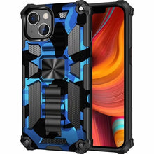 Load image into Gallery viewer, Magnetic Army Green Shockproof Durable Cover Compatible iPhone 14 Case for iPhone 14 Pro Max 14 Plus 11 12 13 Pro Max XS Camouflage Armor Heavy Protection Phone Case Cover